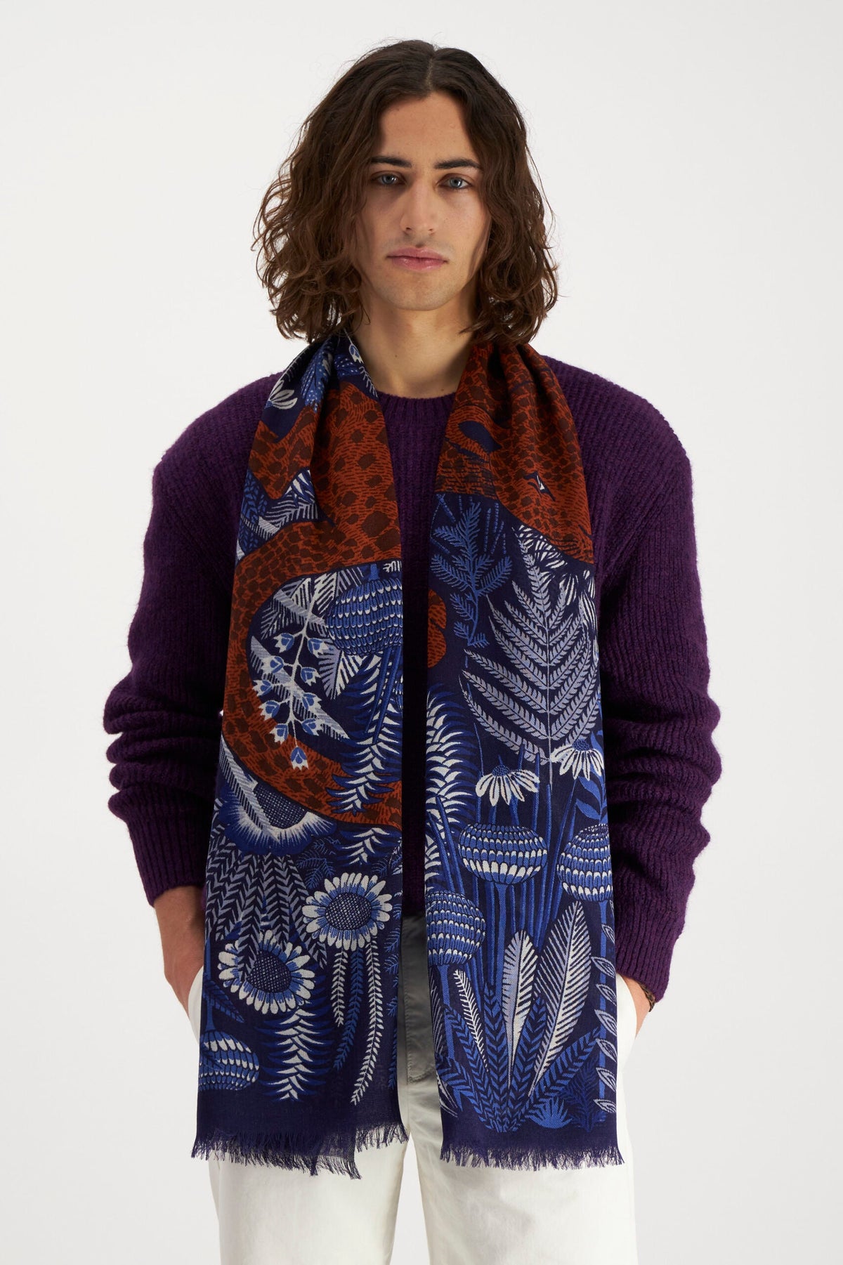 Scarf - ROUSSEAU 70x190cm 100%Wool