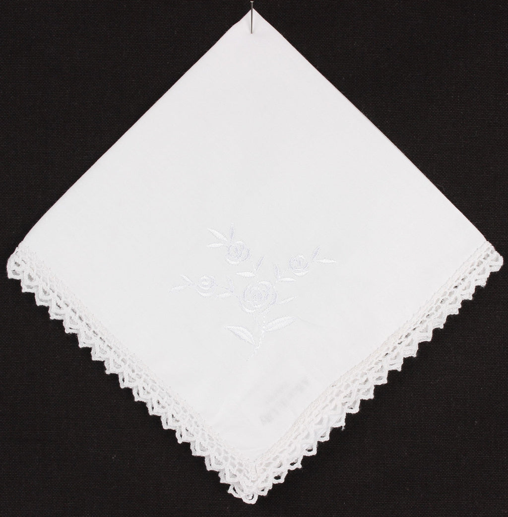 Hankie Embroidered