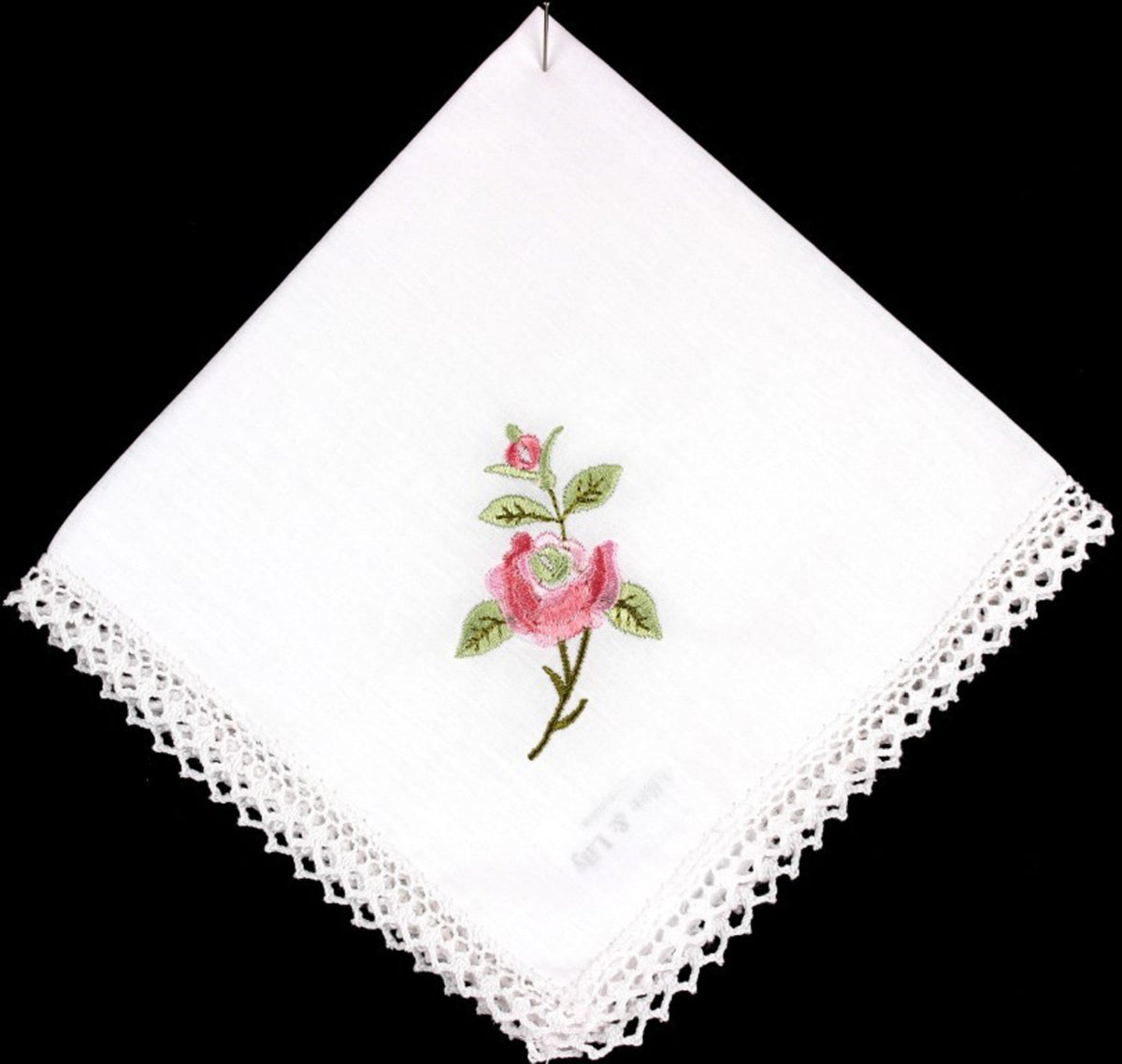Hankie Embroidered