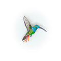 Trovelore Emerald Hummingbird Brooch
