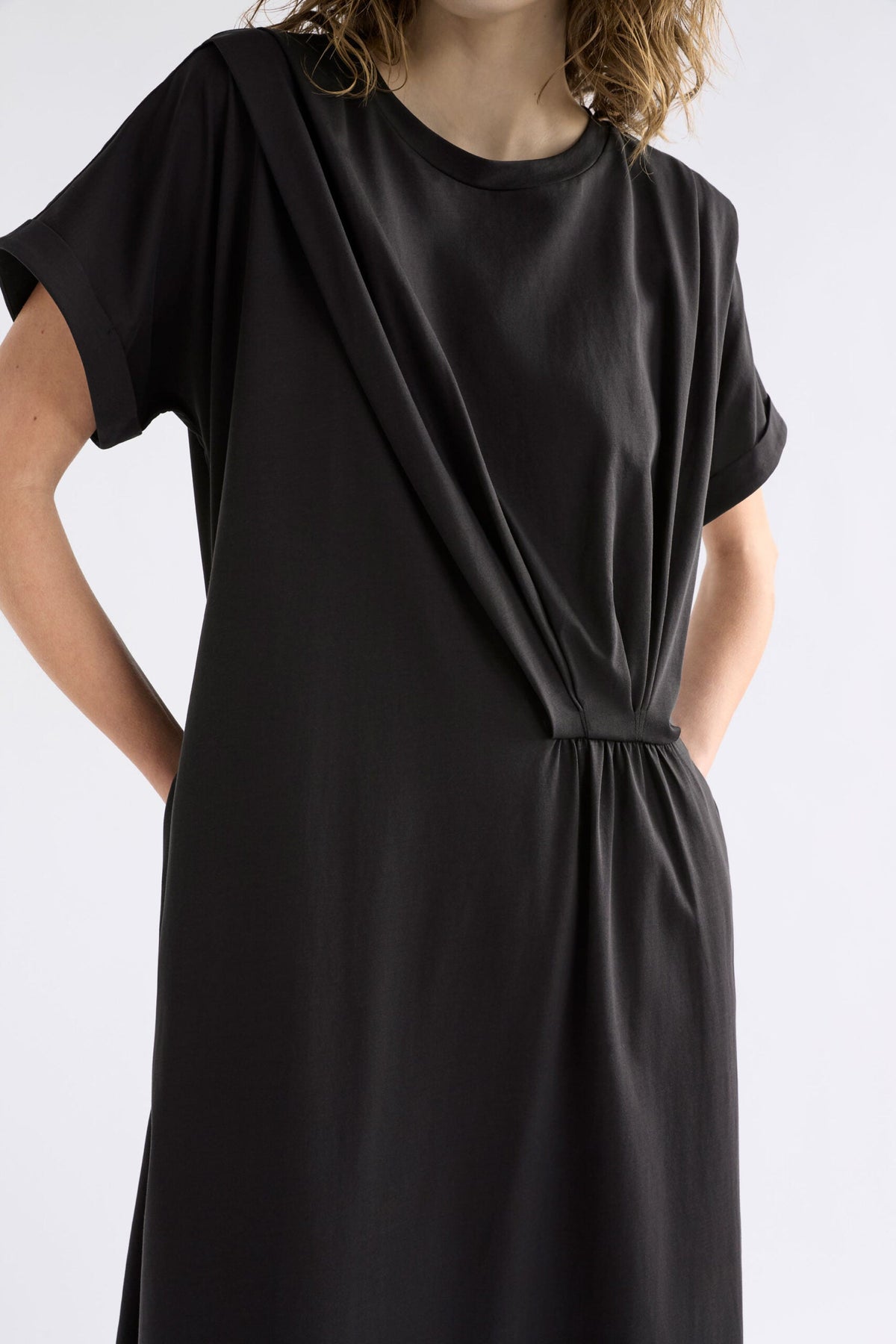 Etienne TShirt Dress - BURNT CHOCOLATE