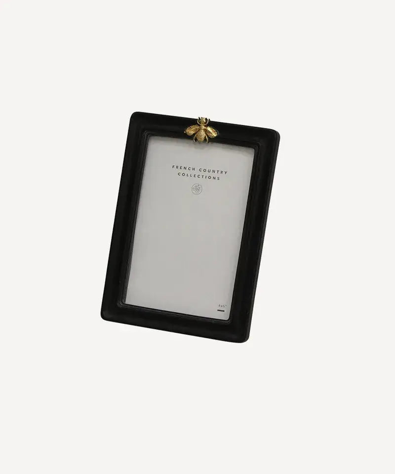 Bee Black Photo Frame