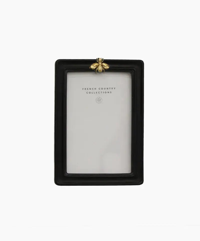 Bee Black Photo Frame