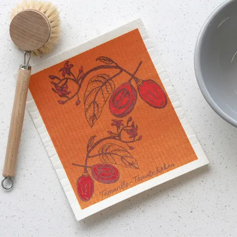 Tamarillo Swedish Dishcloth