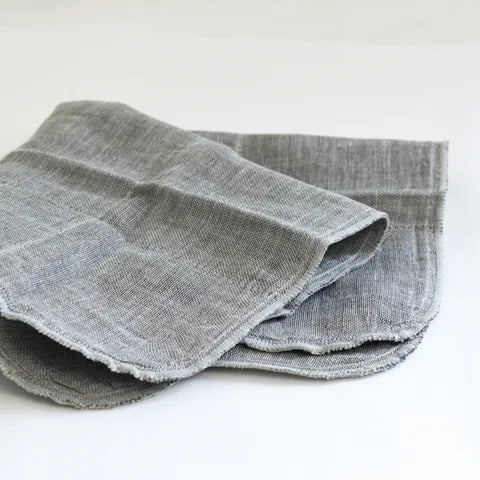 Florence Organic Face Towel - Binchotan