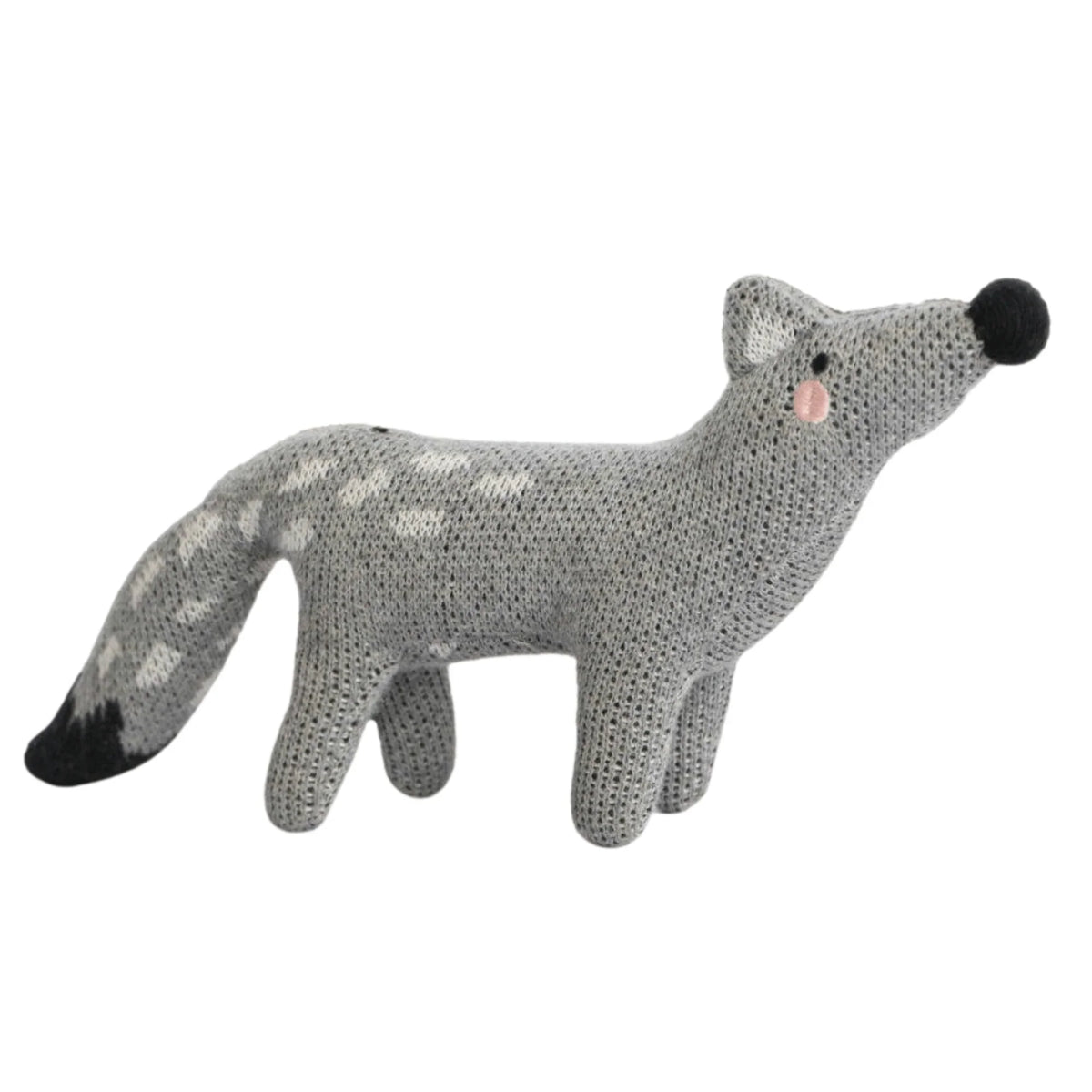 Freddie Fox Knit Toy soft knitted fox toy for babies and children