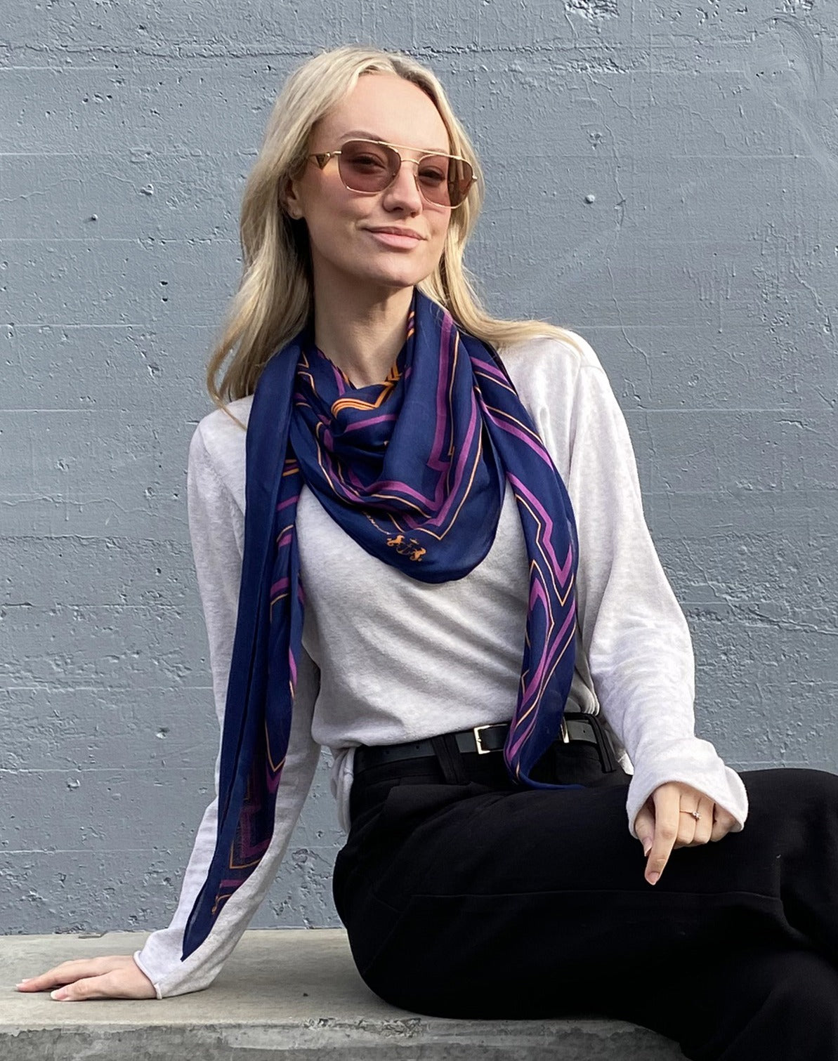 DH Cashmere Modal Scarf - The Glover