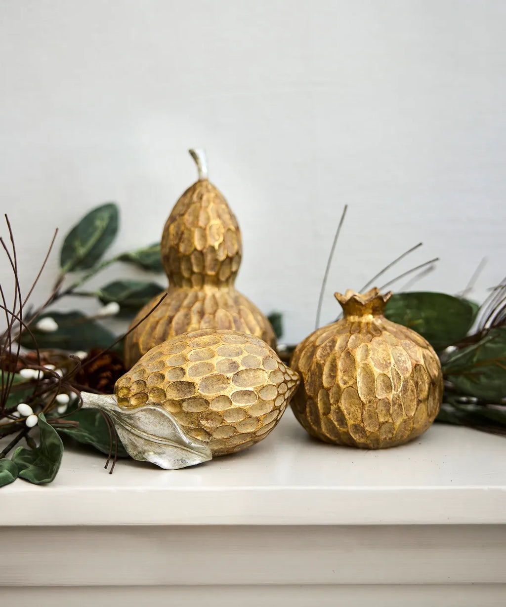 Gold Pomegranate Decor