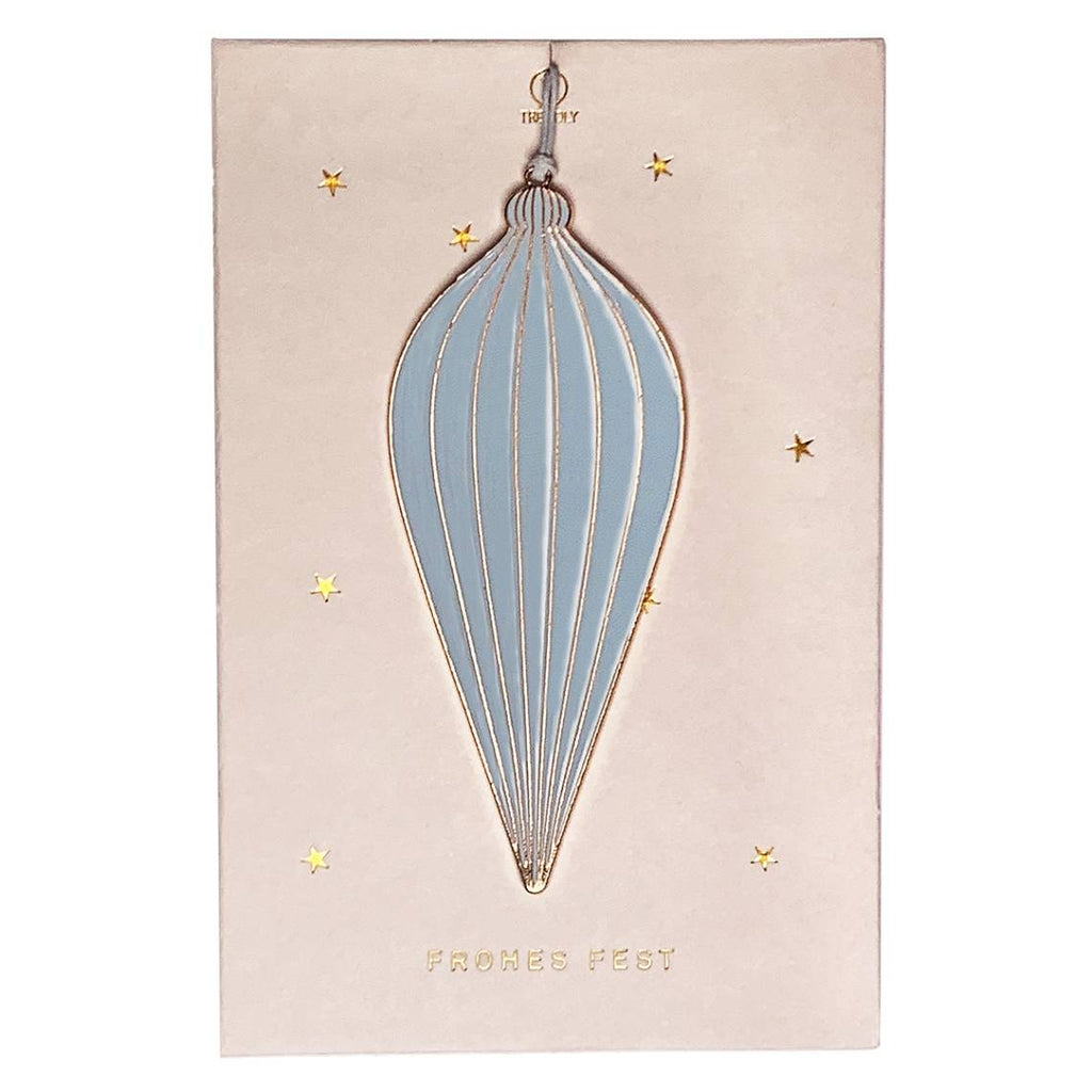 Xmas Hanging Ornament - Metal & Enamel