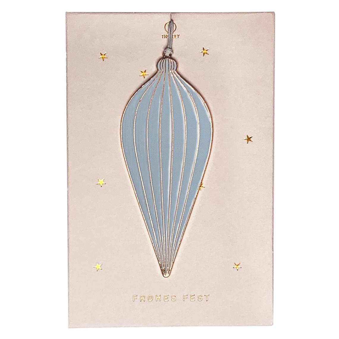 Xmas Hanging Ornament - Metal & Enamel