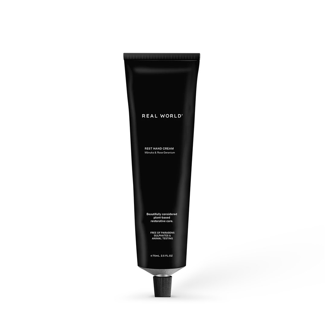 Real World Handcream 75mL - REST Mānuka & Rose Geranium