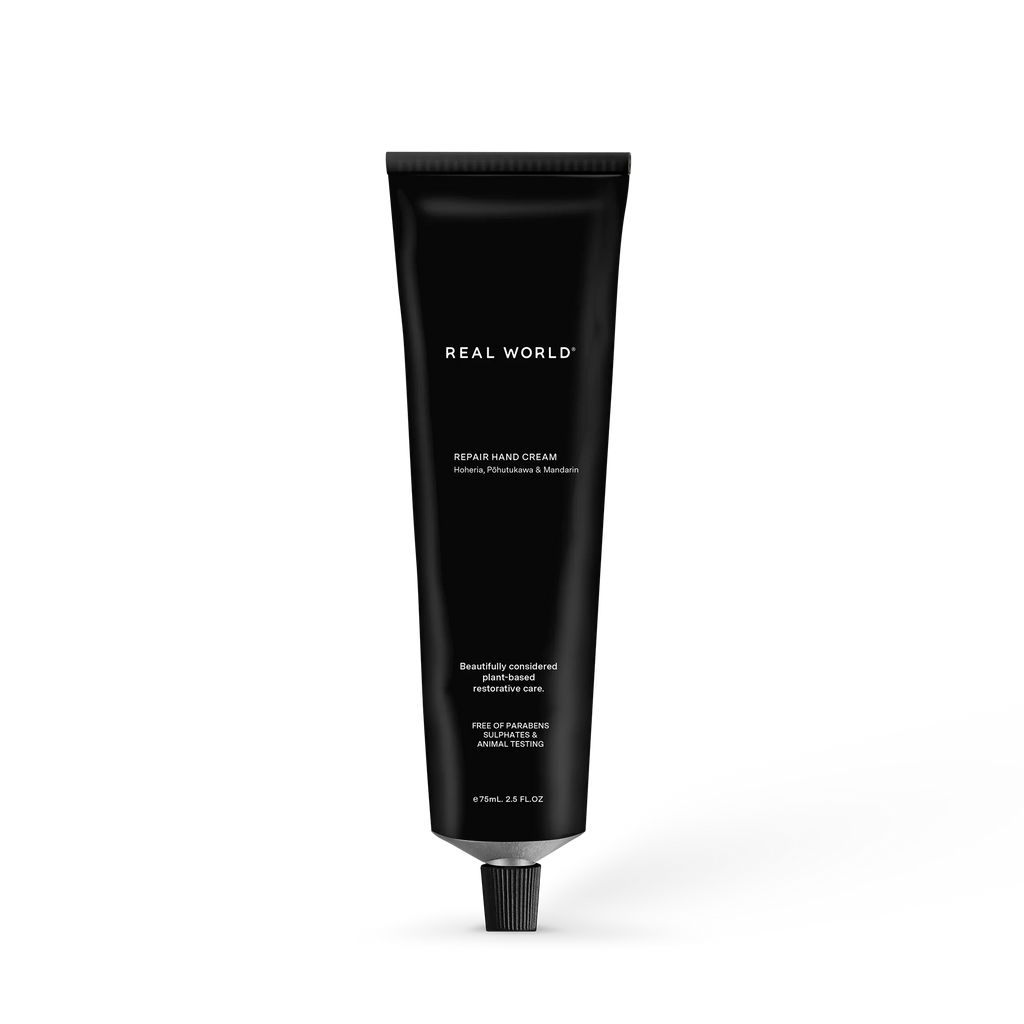 Real World Handcream 75mL -REPAIR Hoheria, Pōhutukawa & Mandarin