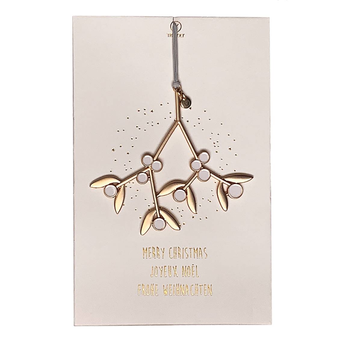 Xmas Hanging Ornament - Metal & Enamel