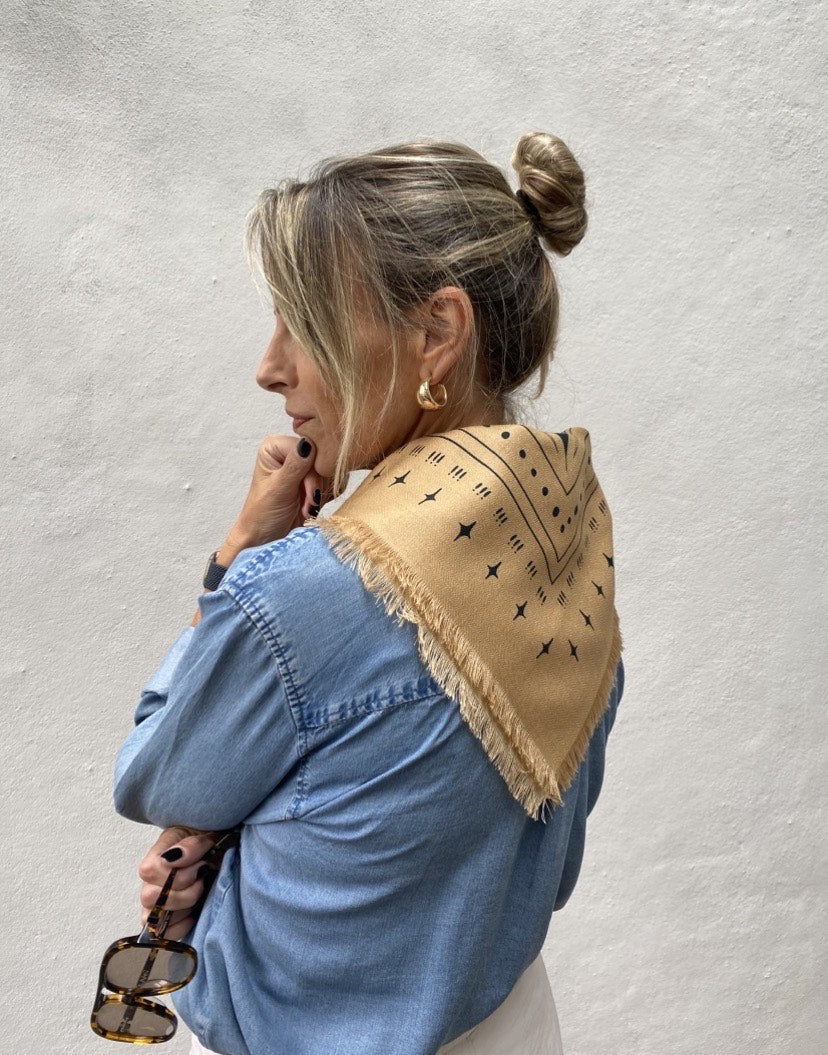 The Holden Wool Silk Scarf - DH x Ellie Compton