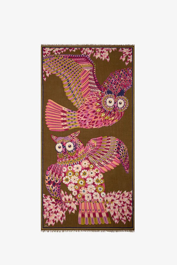 Inoui Scarf/Stole - HULULE 100x190cm 100%Wool