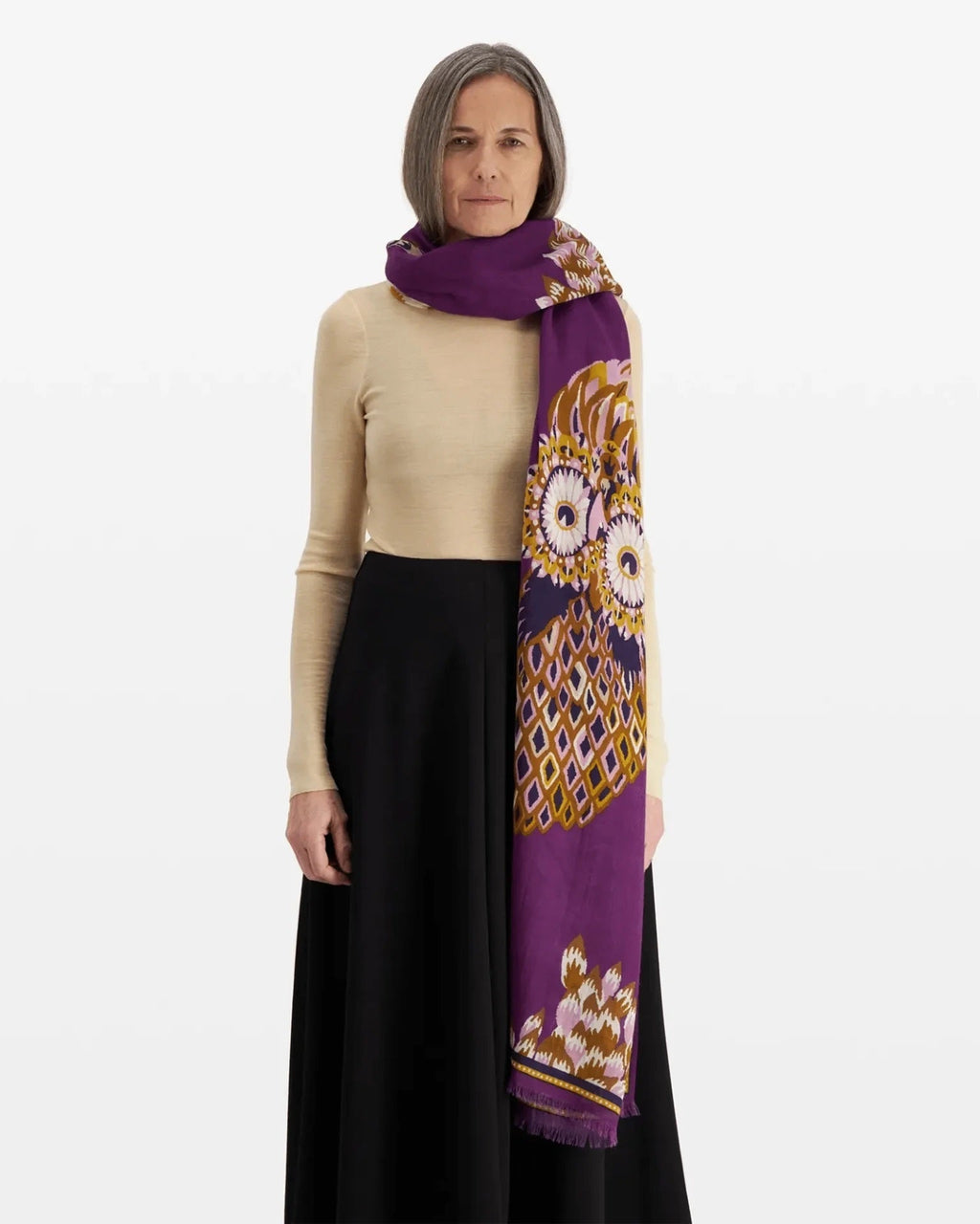 Inoui Scarf/Stole - HULULE 100x190cm 100%Wool