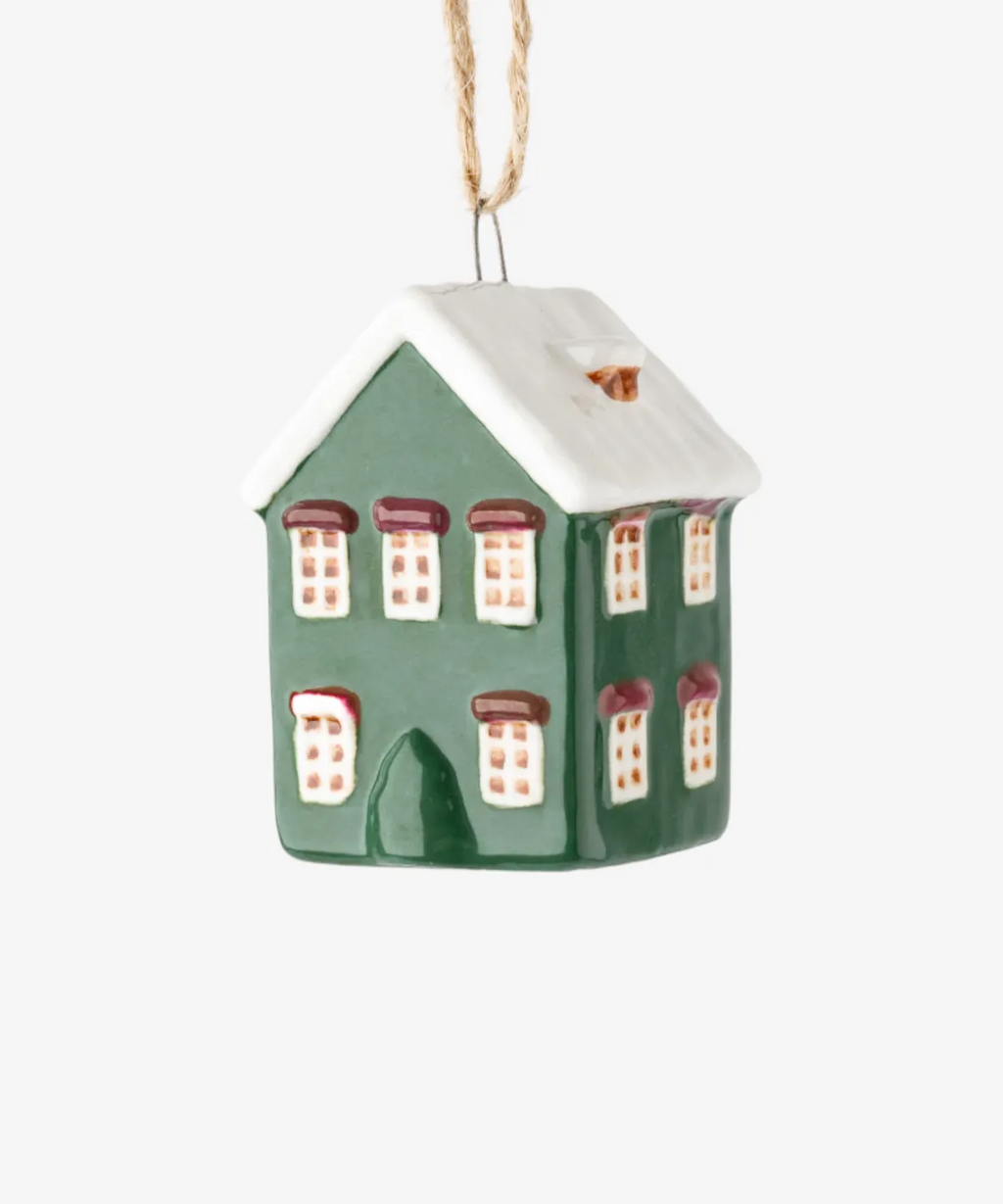 Hanging Mini House - Green