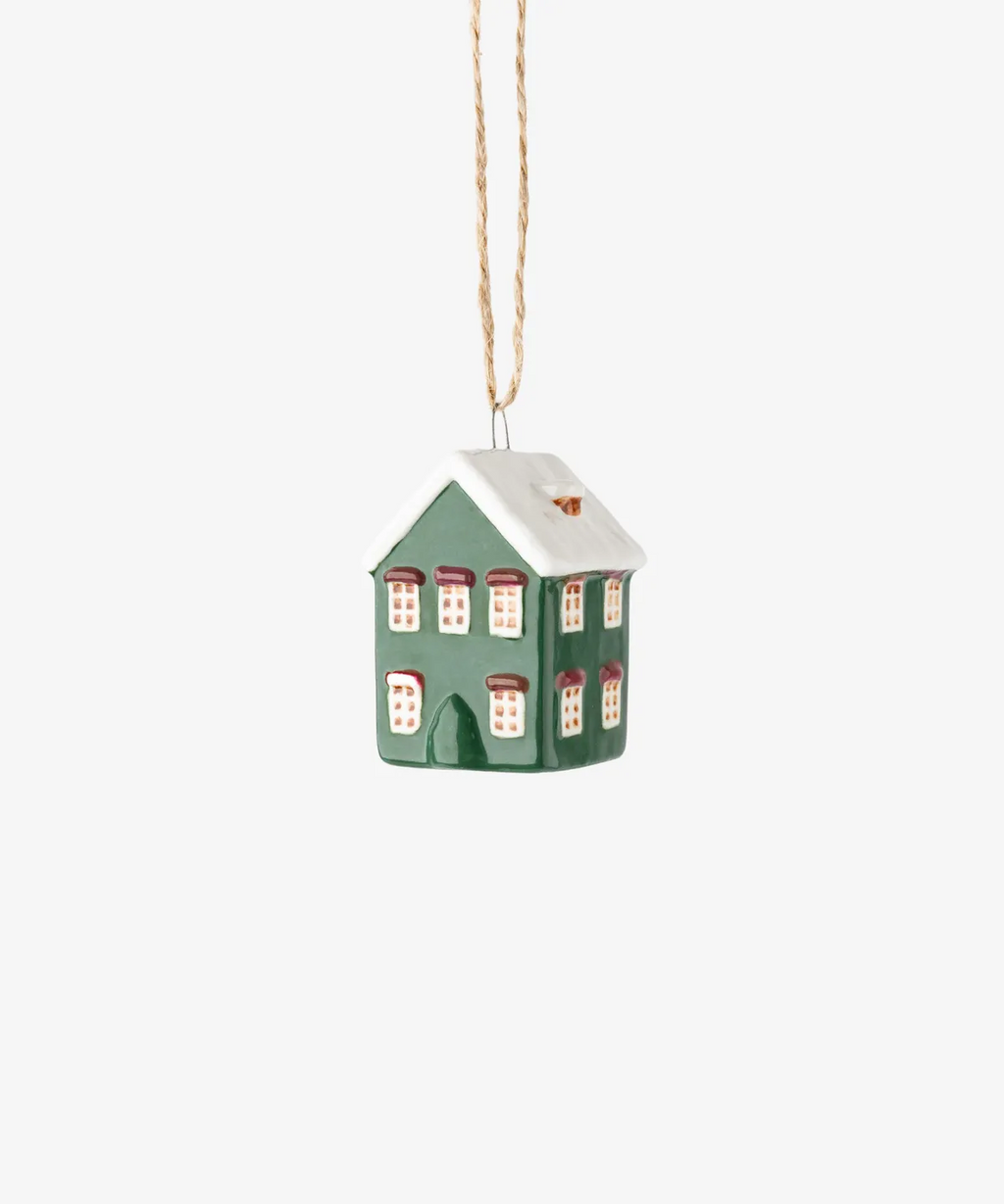 Hanging Mini House - Green