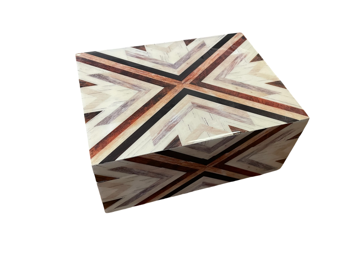 Wooden decorative box