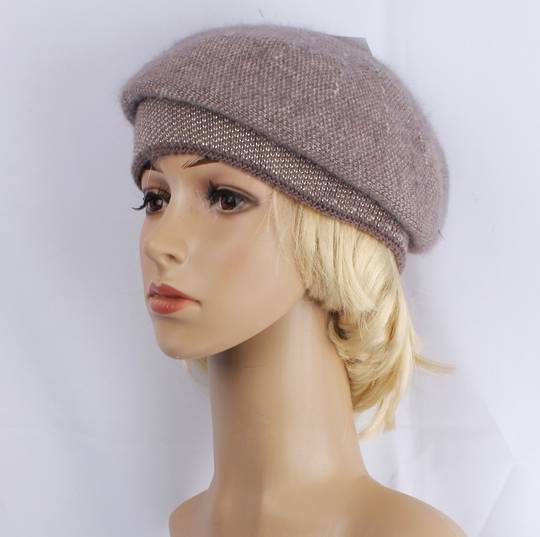 Tweed Angora Blend Beret