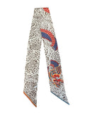 Inoui Neck/Hair Tie -DRAGON 8x120cm 100%Silk