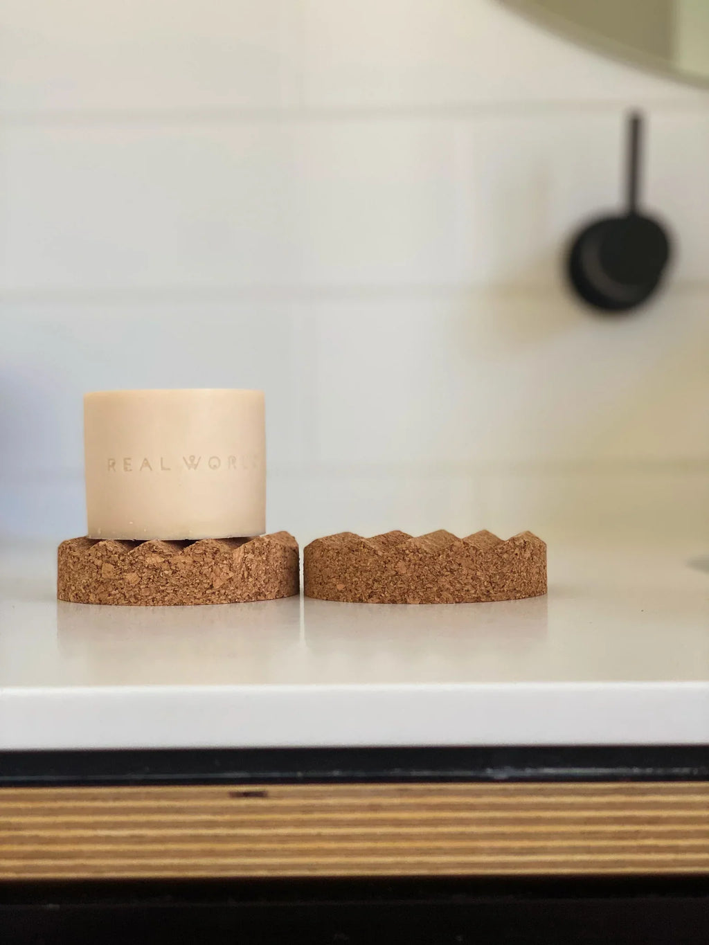 Real World Cork Soap Dish