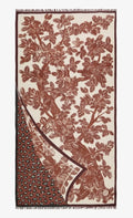 Inoui Editions Jeux D’E Wool Silk Cashmere Scarf French designer scarf