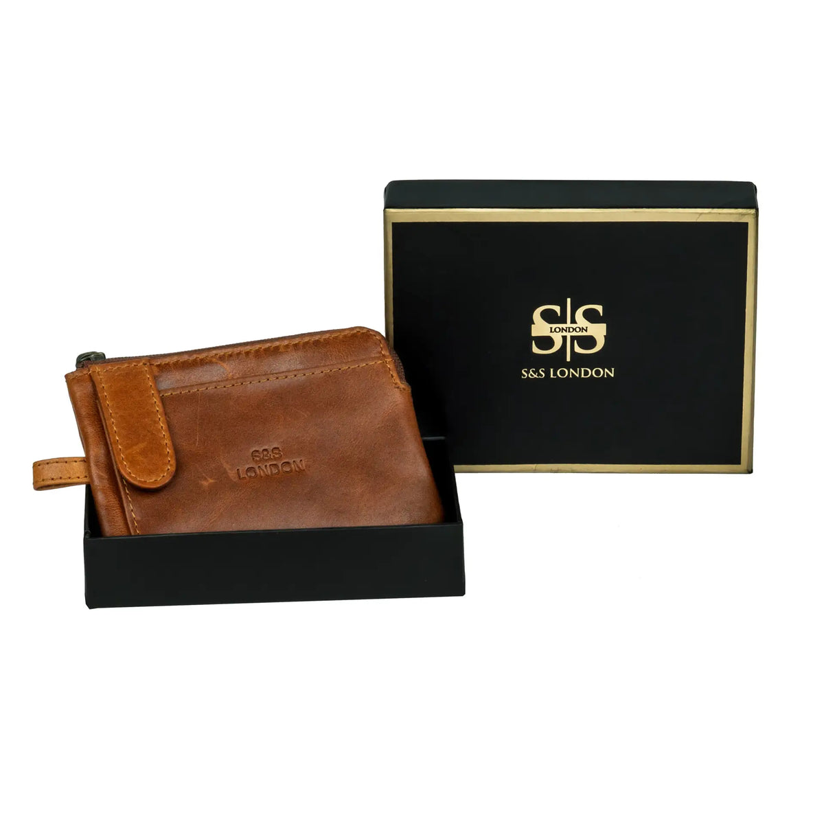 S&S London Leather Card Case