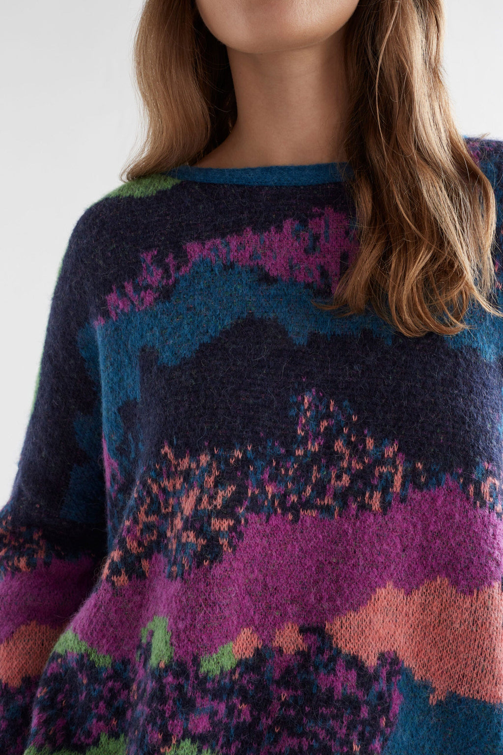 Sprache Sweater - Multi Jacquard