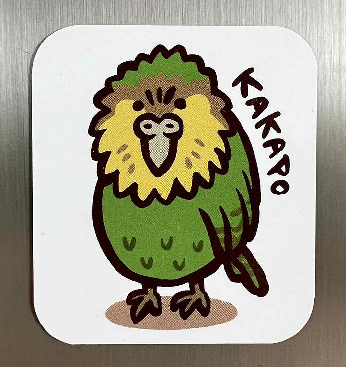 Square Fridge Magnet - Kiwiana