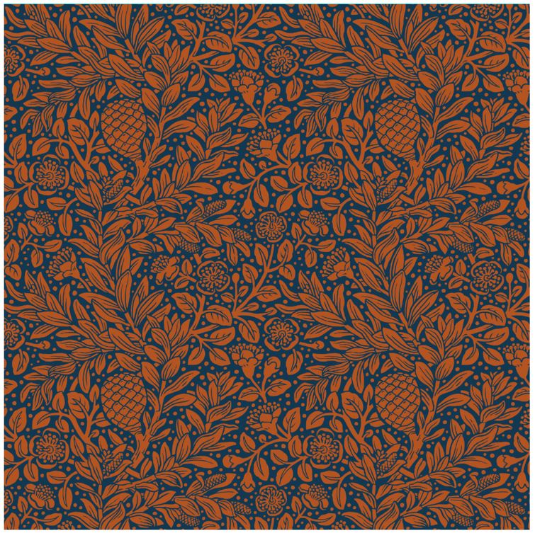 Kauri & Rōhutu Navy Cotton Napkin