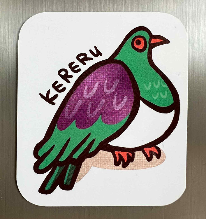 Square Fridge Magnet - Kiwiana