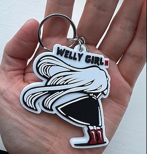 Key Ring - Wellygirl