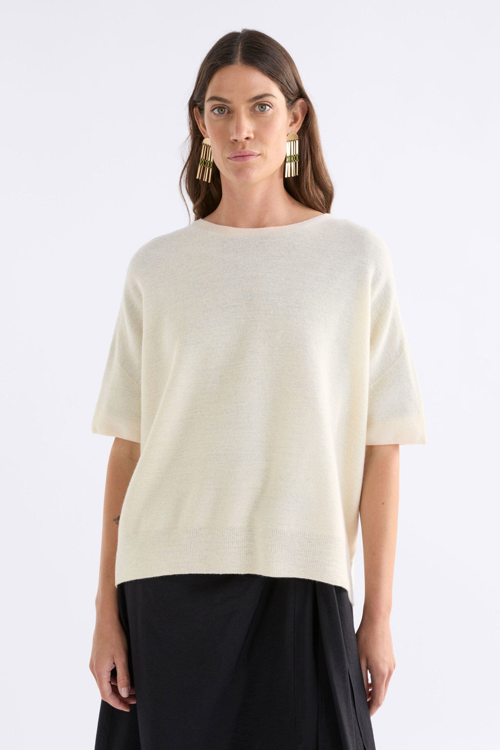 Kita Knit Top - CREAM