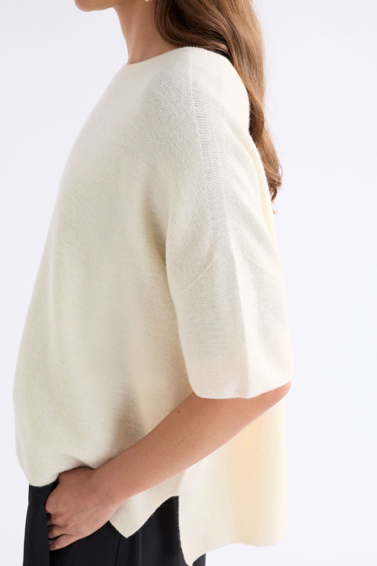 Kita Knit Top - CREAM