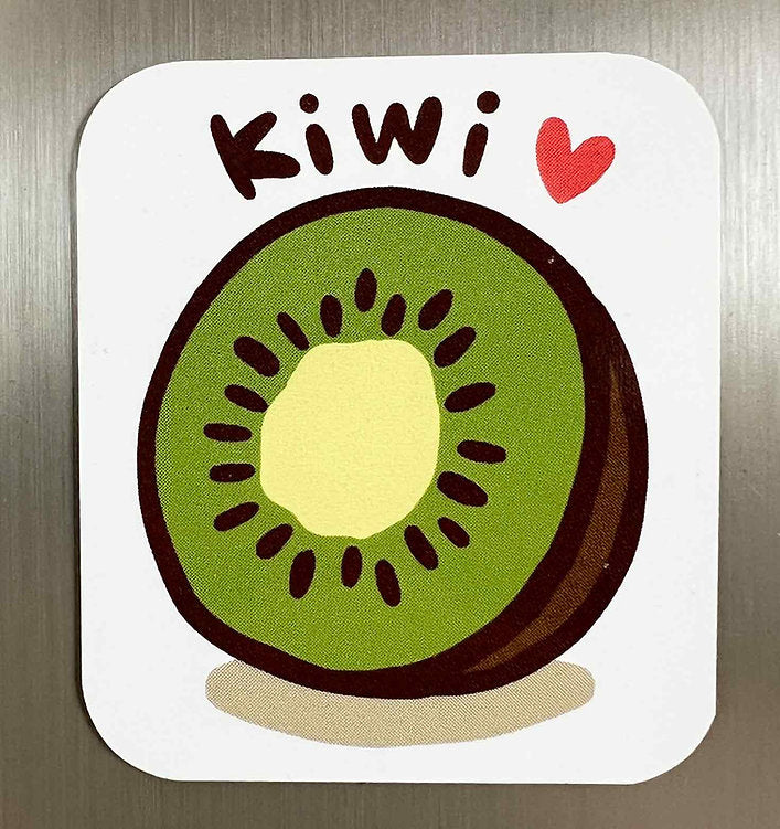 Square Fridge Magnet - Kiwiana