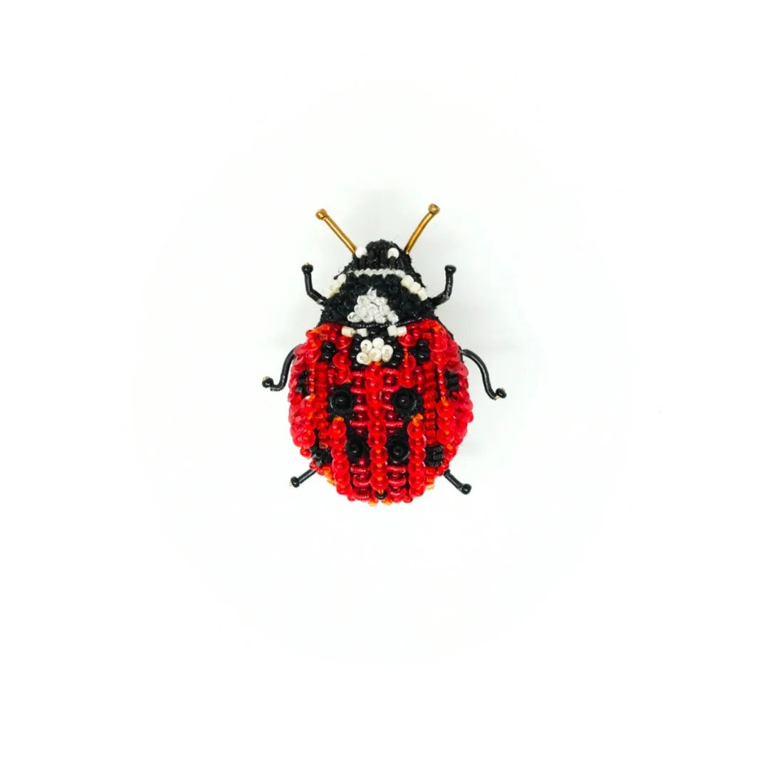 Brooch Lady Bird Beetle