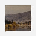 Lake Hayes NZ Linen Napkin – 100% Linen, 450 x 450 mm