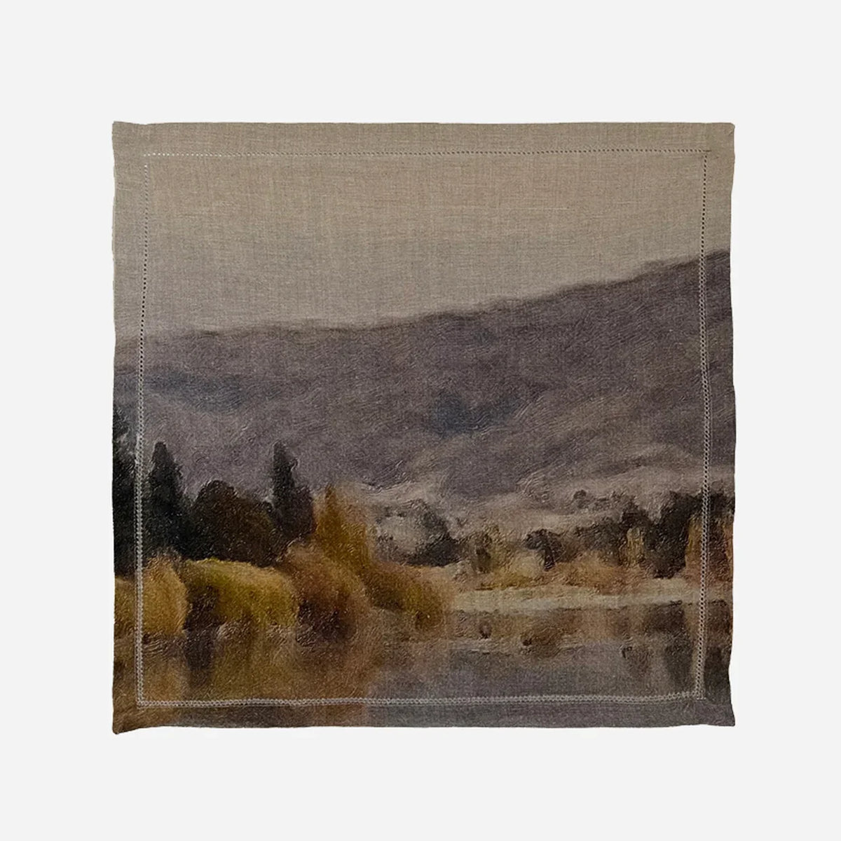 Lake Hayes NZ Linen Napkin – 100% Linen, 450 x 450 mm
