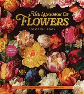 The Language of Flowers - Coloring Book