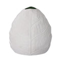 Leaf Vase - White With Green Interior