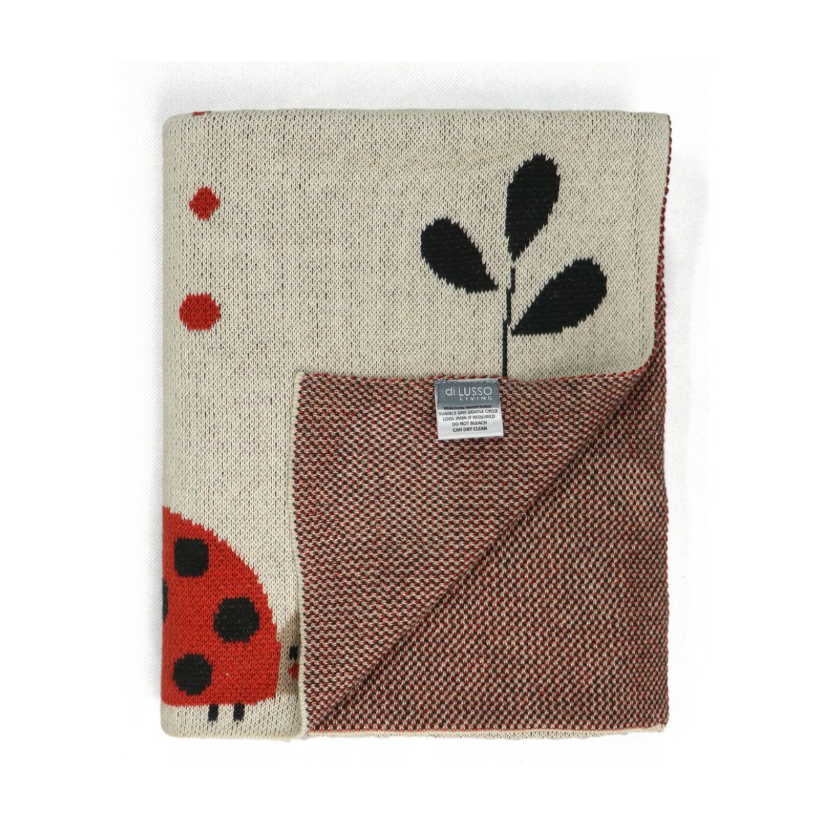 Lily Ladybird Baby Blanket 80x100cm