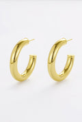 Lina Hoop Large Gold