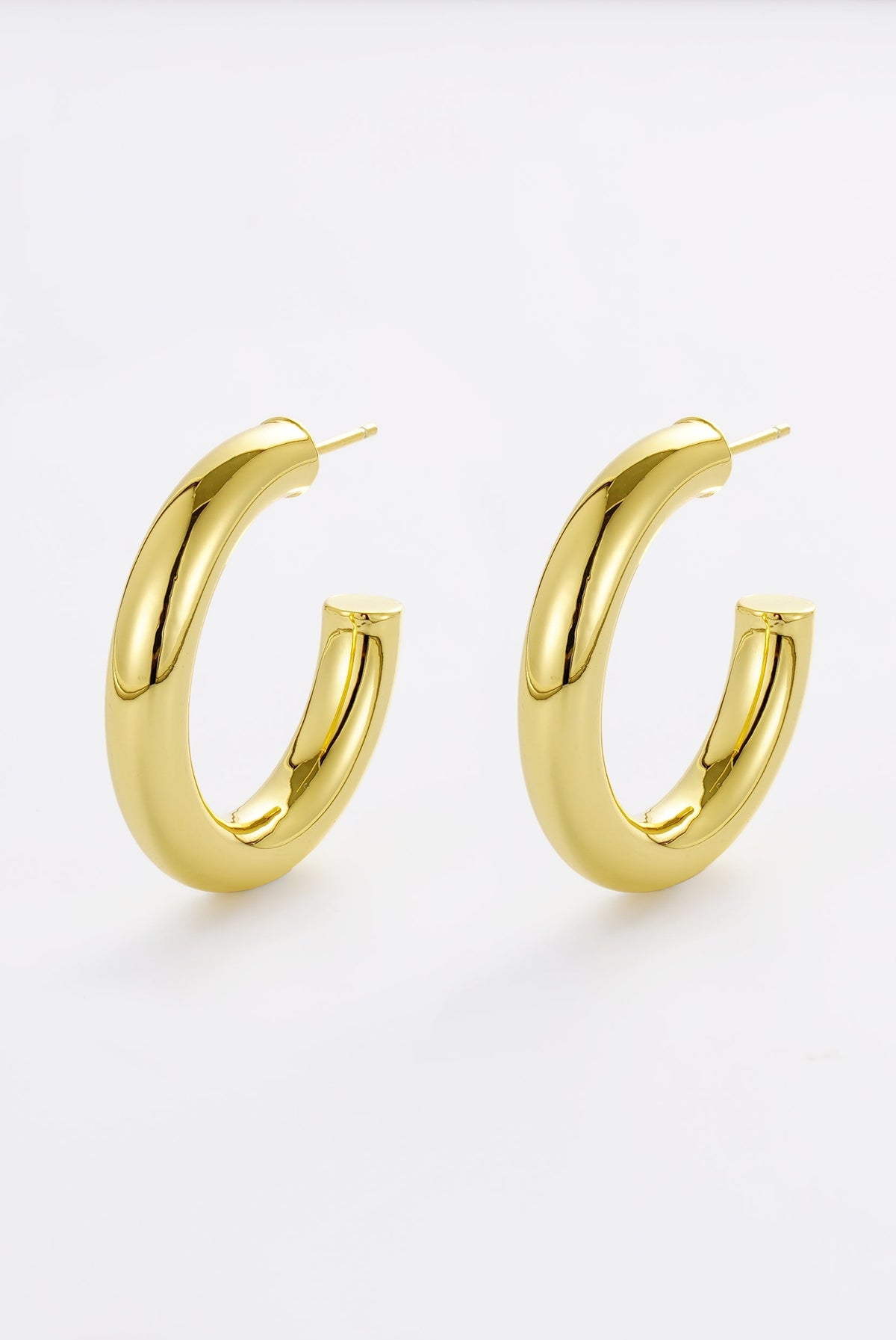 Lina Hoop Large Gold