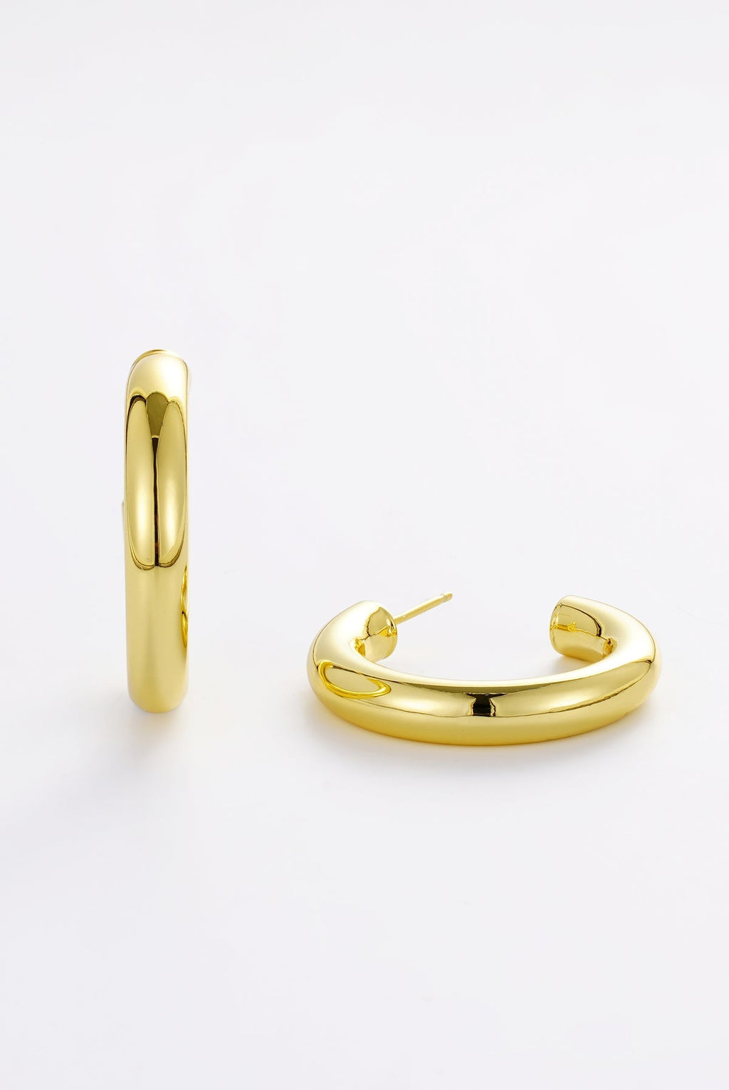 Lina Hoop Large Gold