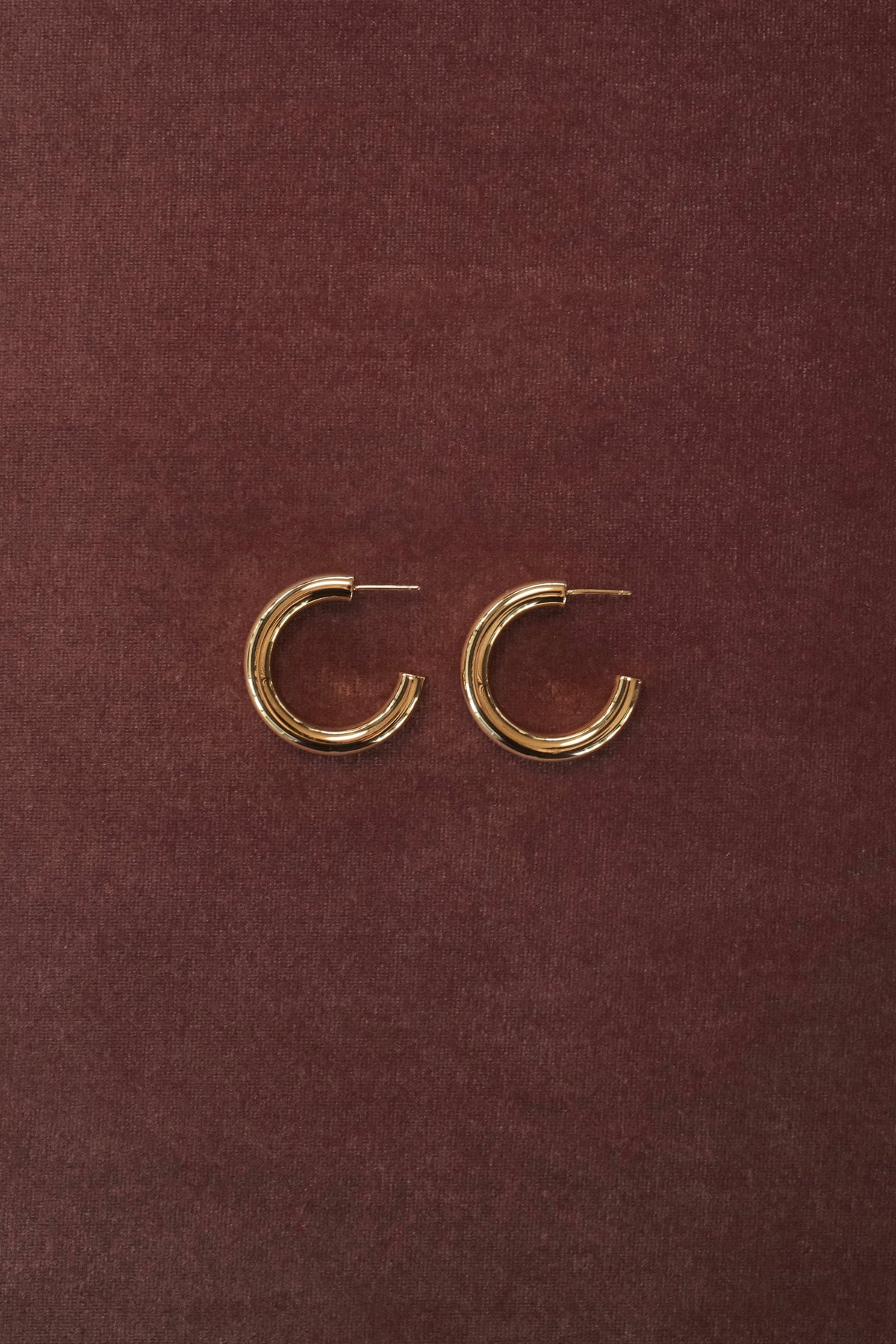 Lina Hoop Large Gold