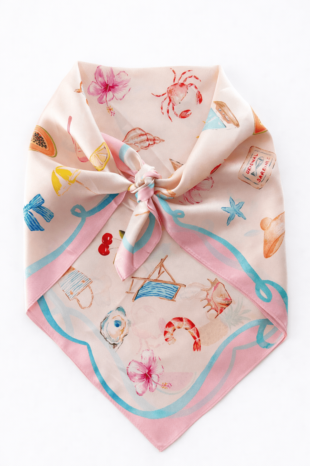Little Cove Petite Silk Scarf - DH x Cass Dellar