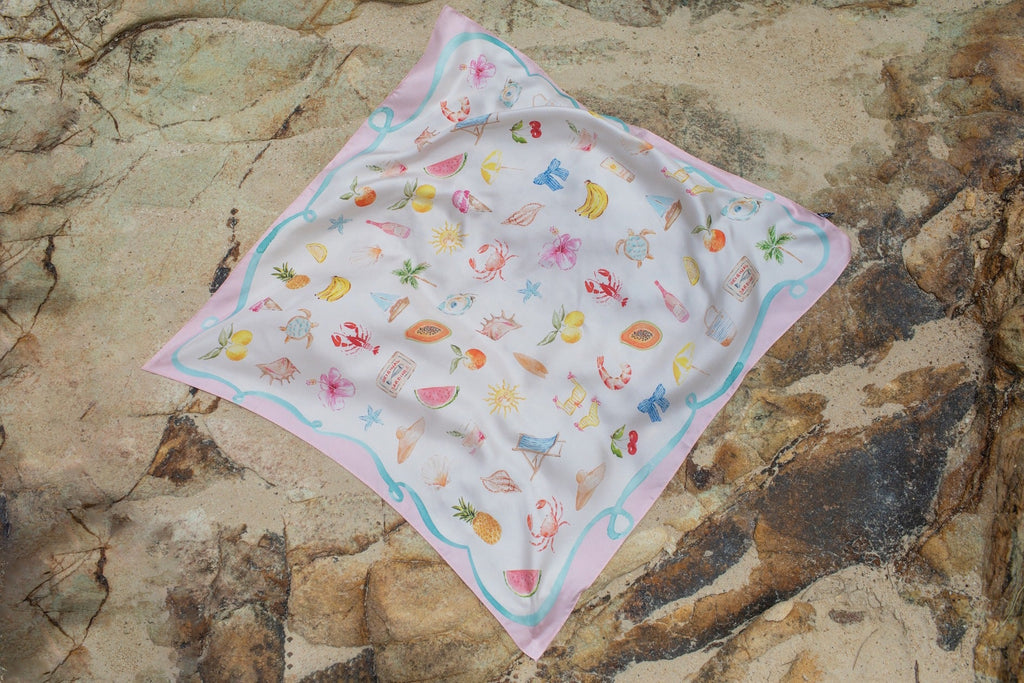 Little Cove Petite Silk Scarf - DH x Cass Dellar