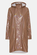 Ilse Jacobsen Glossy Raincoat Acorn waterproof jacket