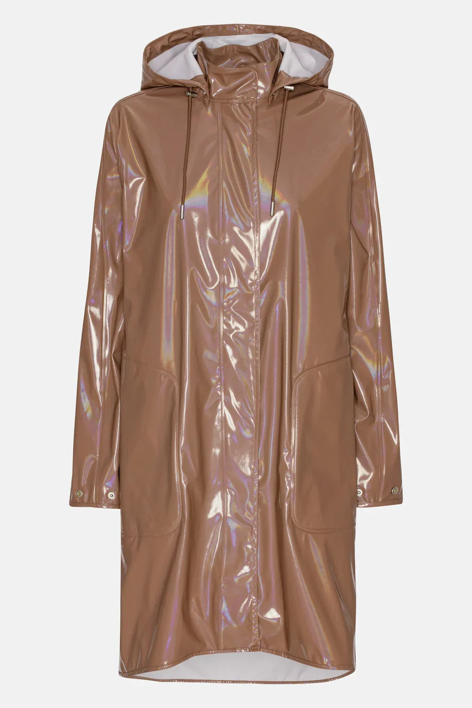 Ilse Jacobsen Glossy Raincoat Acorn waterproof jacket